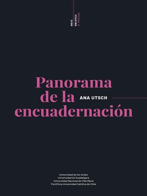 Panorama de la encuadernación - ebook
